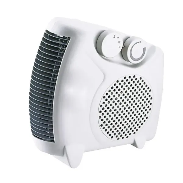 PORTABLE SILENT ELECTRIC FAN HEATER HOT & COOL 2000W