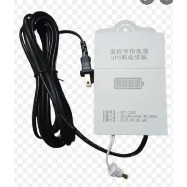 2-3 Hours Backup 12 Volt 2A MAX Power Supply 2.5A Output DC UPS for Router