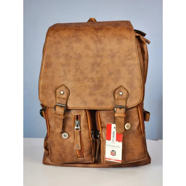 PU Leather Bag For School College And Office |Laptop Bag For Official Use