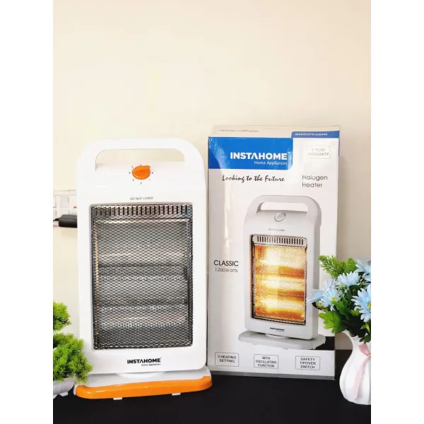 Instahome Classic 3 Rod Halogen Heater 1200W