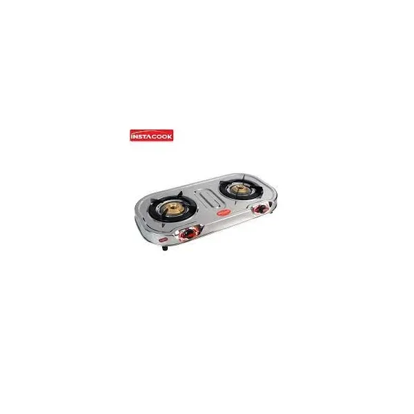 Royale Square 2 Burner LPG Hob Top Gas Stove Automatic Ingition
