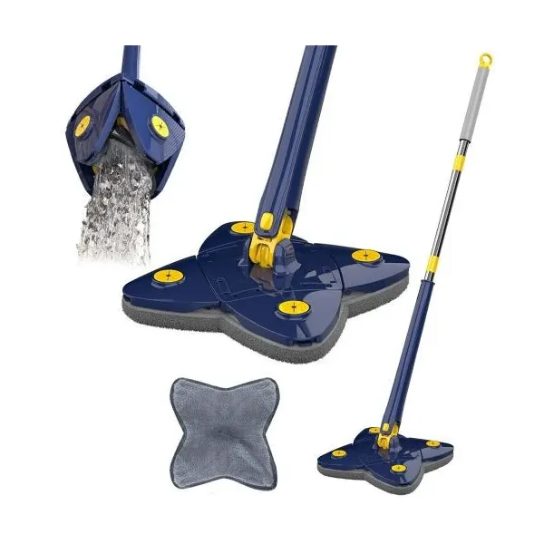 Rotatable Self Wringing Star Mop Multipurpose