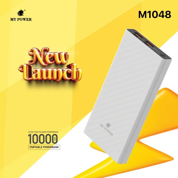 MY POWER 10000mah, Portable Powerbank M1048
