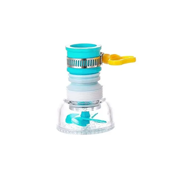 Adjustable Flexible Kitchen Faucet Tap Extender Splash-Proof Water Filter Outlet Head Water Saving Sprayer Filter Diffuser Tools
