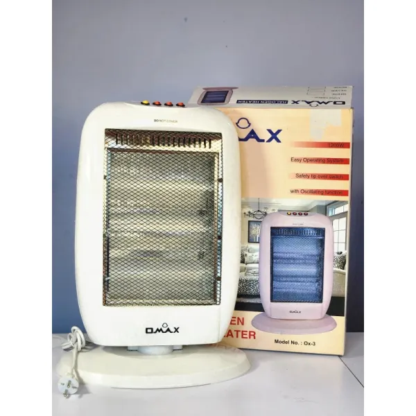 O-Max 3 Rod Heater Easy Operating System With Oscillating Function