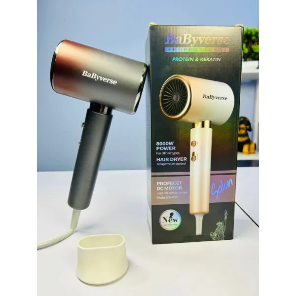BaByverse High-Speed Electric Turbine Airflow Hair Dryer