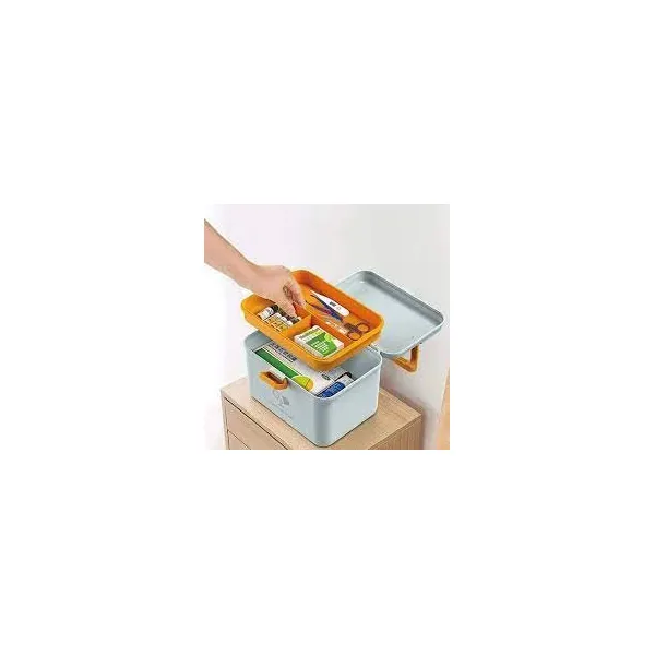 Double Layer First Aid Medicine Storage Organizer Box