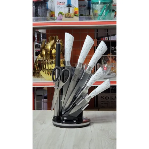 Premium Quality Chef Knife Set: Stainless Steel & Modern Design