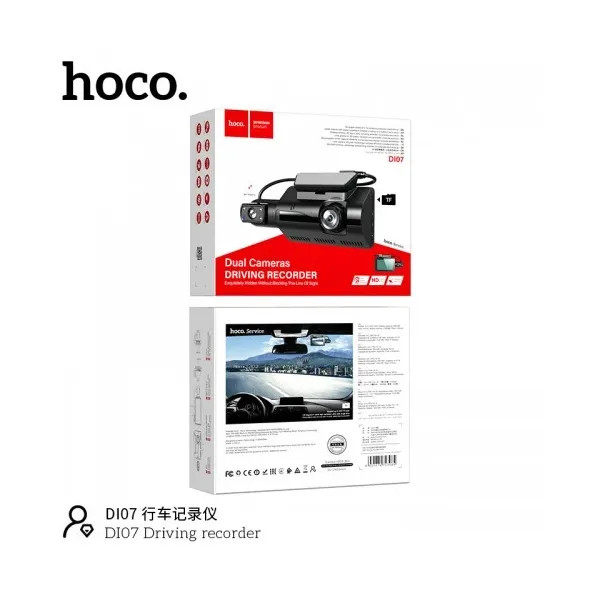 Hoco Di07 Dual Camera Driving Recorder