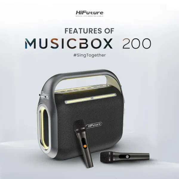 Powerful Sound & Long Battery: The HiFuture Musicbox200