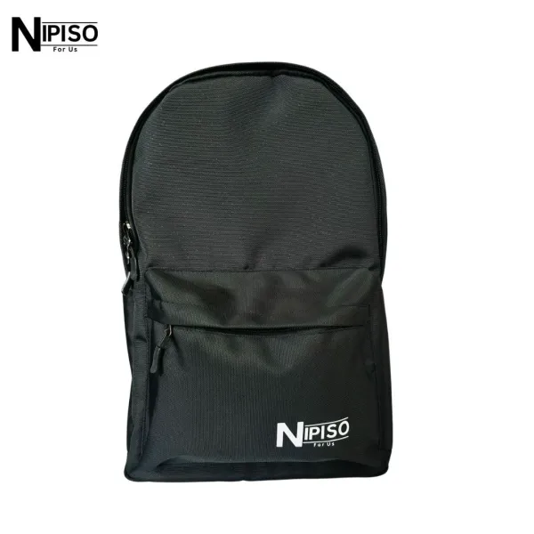 NIPISO Capsule Pack Black for Men Women Backpack | Fashion Nipiso Unisex Backpack with Padded Laptop Compartment