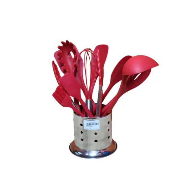 Chef Craft Premium Silicone Spaghetti/Pasta Fork, with stand