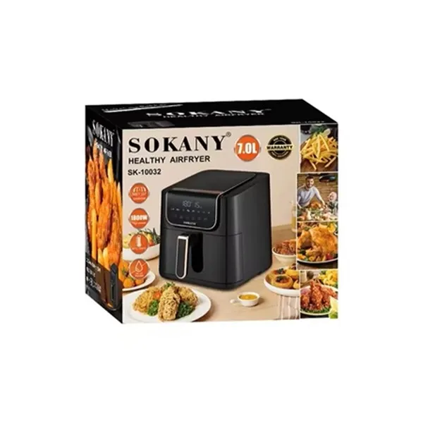 Sokany Healthy Air Fryer (SK-10032) - 7.0L Digital Fryer with 1800W Power