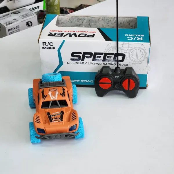 Kufoo 1/43 Scale RC Car, Compact Portable Simple Operation 4 Channel Remote Control Electric Car Outdoor