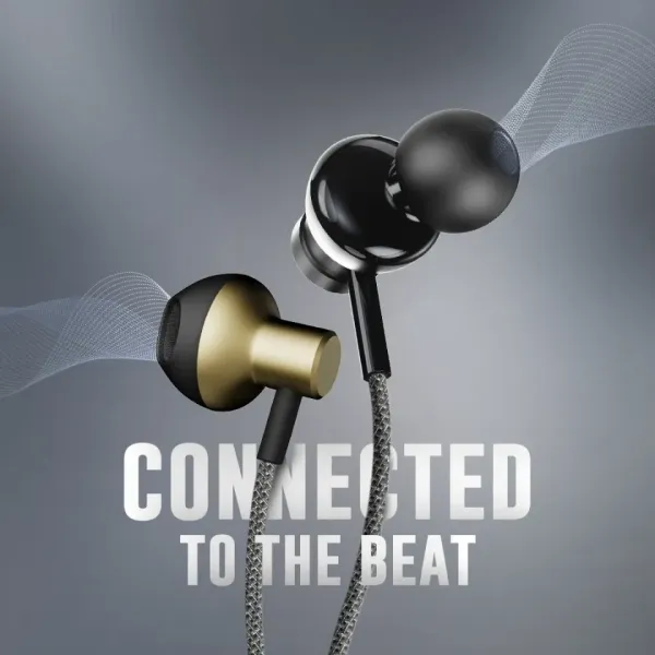 HiFuture MI5 Premium Wired Earphone - 10mm Titanium Driver & Type-C Audio