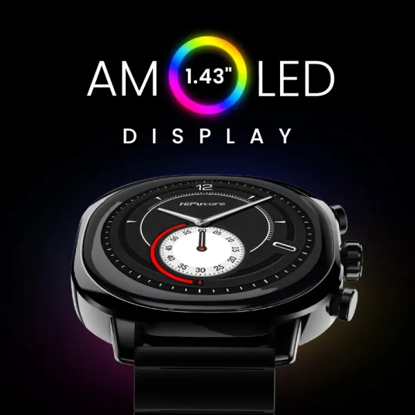 HiFuture AIX Smartwatch: AMOLED Display & AI Health Tracking