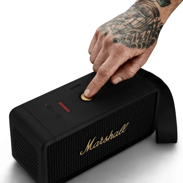 Marshall Middleton Portable Wireless Bluetooth Speaker - Signature Sound & 20+ Hours Playtime