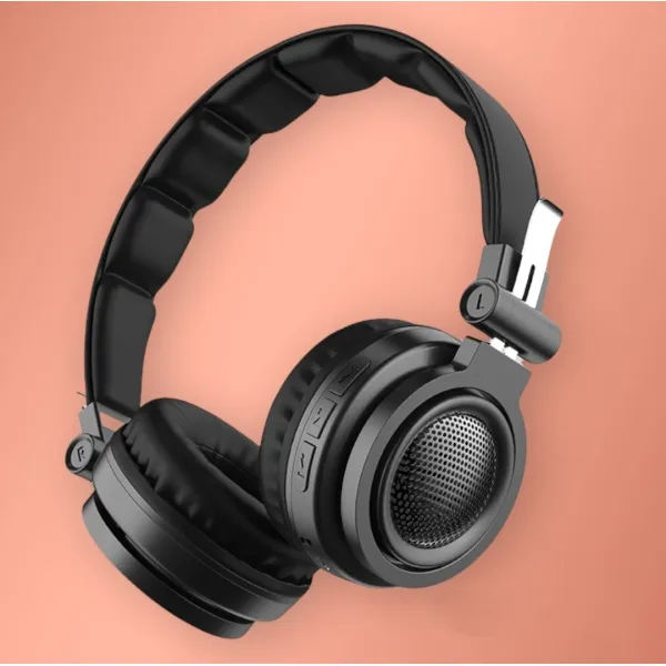 NCJ 39 Wireless Bluetooth Headphone - Extra Bass, Foldable & Hi-Res Stereo Audio for All Devices
