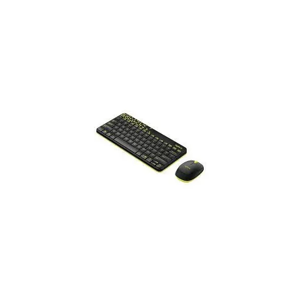 Logitech MK240 Nano Wireless Keyboard and Mouse Combo - Compact, Colorful & Reliable for PC & Laptop