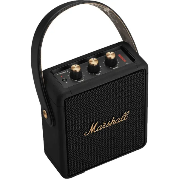 Marshall Stockwell II Portable Wireless Bluetooth Speaker - Multi-Directional Sound & 20+ Hours Playtime
