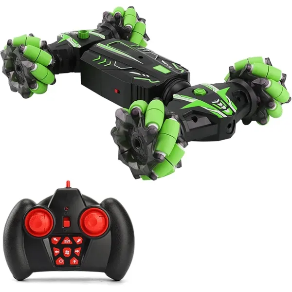 Gesture Control RC Stunt Twist Car for Kids - Remote Control Off-Road Vehicle with Multi-Directional Drifting & Dazzling Lights