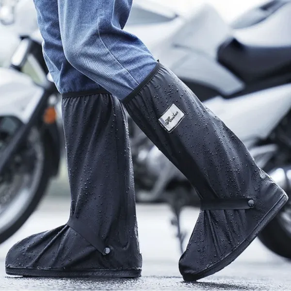 Double-Coated Waterproof & Dustproof Shoe Covers - Durable Rain Protection (Lightweight)