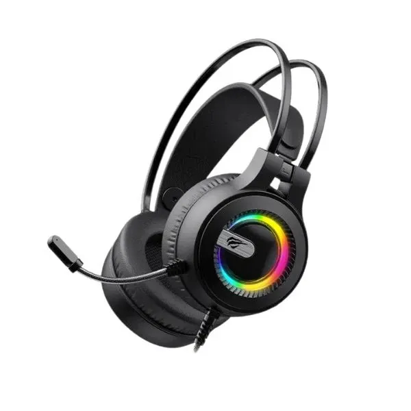 Havit H2040D 3.5mm Wired Gaming Headset - Immersive Audio with RGB Lighting for PC & Laptop