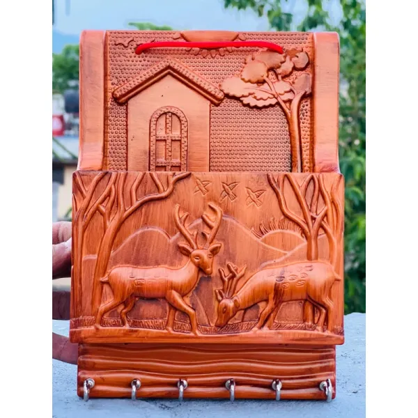 Elegant Deer / Charming Elephant Key Stand - Decorative & Practical Key Holder for Your Home