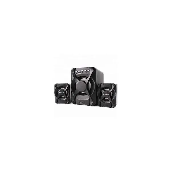 Kisonli U-2500BT 2.1 Bluetooth & Wired USB Speaker System - Deep Bass & Versatile Audio for PC & Home
