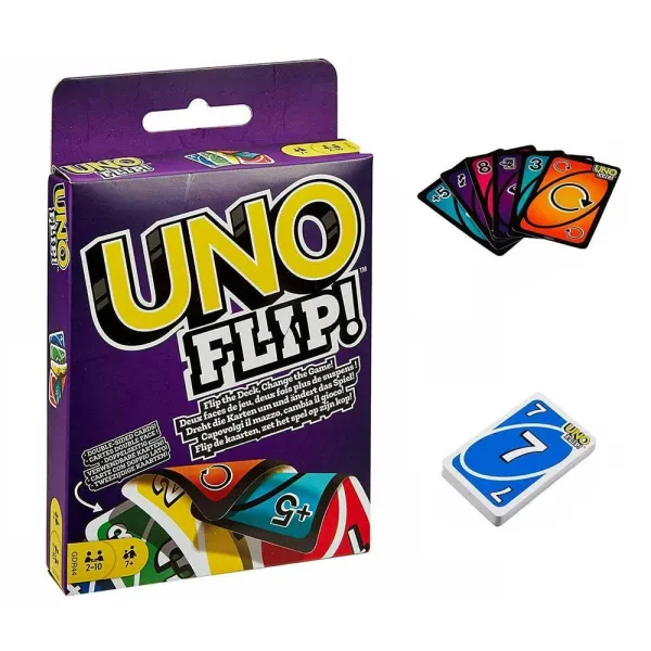 UNO Flip! - The Exciting Double-Sided Card Game for Family Fun & Parties