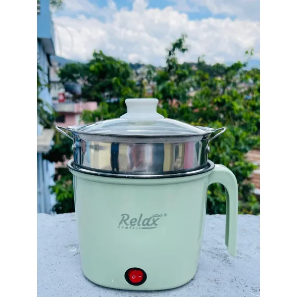 Multifunctional Electric Cooker - Mini Steamer, Soup Pot & Multi Cooker for Dorms & Small Kitchens