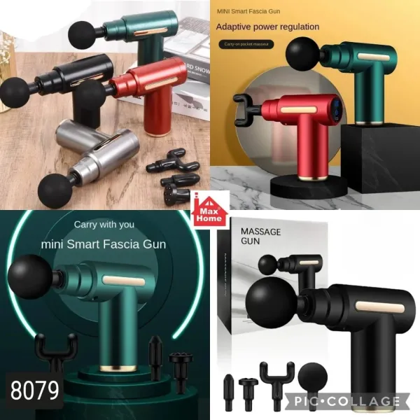 Portable Muscle Relaxation Vibration Gun - Deep Tissue Massager for Pain Relief & Recovery