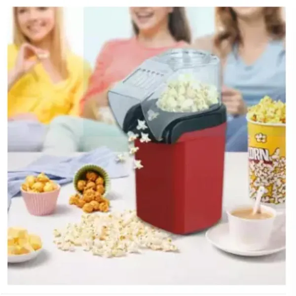 Minijoy Oil-Free Electric Popcorn Maker - Healthy & Tasty Snack Machine for Home
