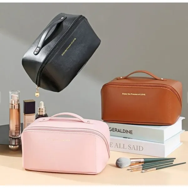 Stylish Travel Cosmetic Organizer Bags - Portable Makeup, Toiletries & Beauty Storage for Women