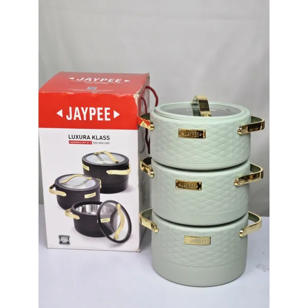 Jaypee Luxura Klass 3-Piece Quilted Casserole Set