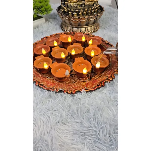 Led Water Sensor Diya (pack of 6)