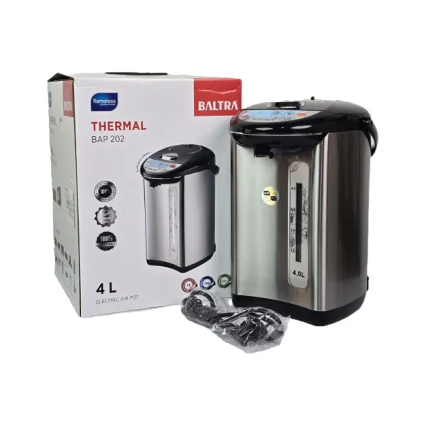 Baltra Thermal Electric Air Pot BAP 202 with a 4-liter capacity with warranty