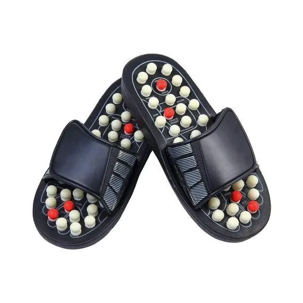 Acupressure massage slippers