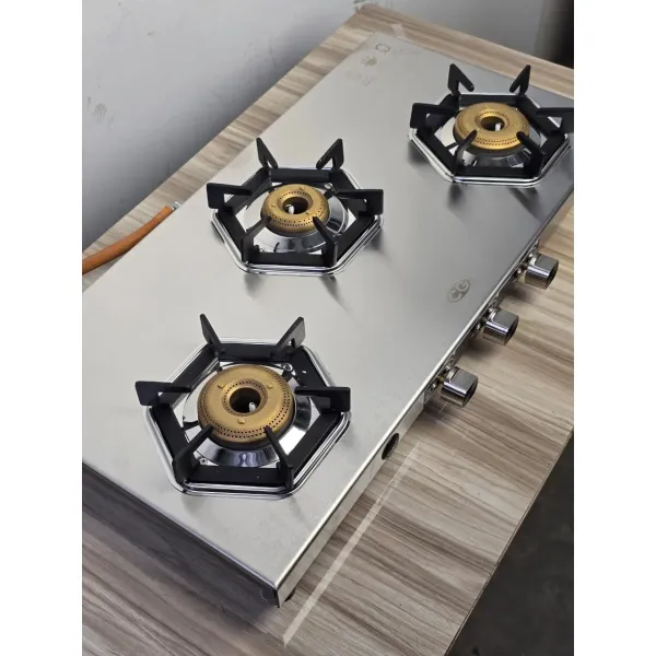 CG 3 Burner Automatic Stainless Steel Gas Stove