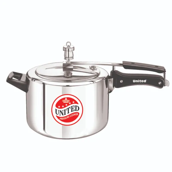 UNITED Steeltuff 5-Liter Stainless Steel Inner Lid Induction Pressure Cooker
