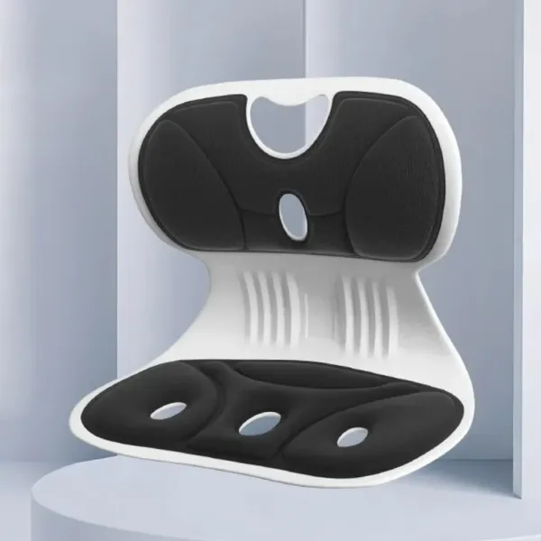 Ergonomic Curble-Style Posture Correction Seat – Orthopedic Back Supporter for Office, Home, and Car