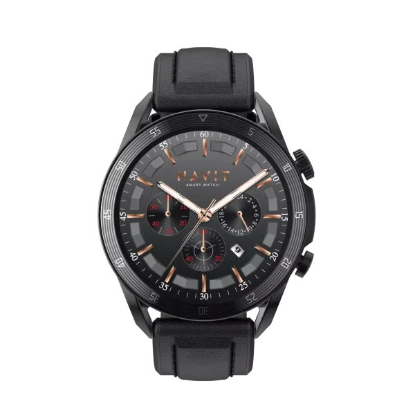  HAVIT M9030 PRO Smartwatch – 1.43" AMOLED HD Display with IP68 Waterproof Protection
