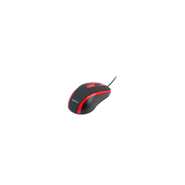 Havit HV-MS753 Optical Mouse – Compact USB Wired Mouse with 3 Million Click Durability