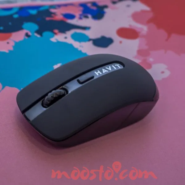 Havit MS989GT Wireless Mouse – 2.4GHz Portable Optical Mouse with 8-Meter Range
