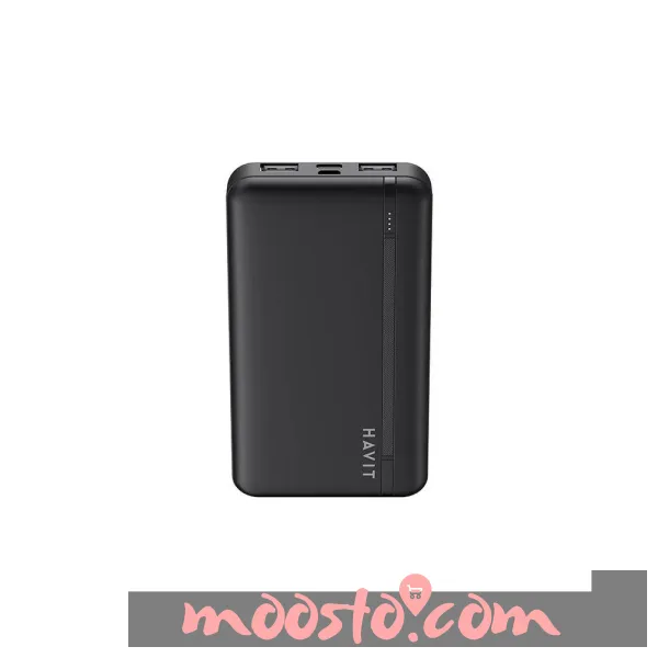 Havit PB89 Smart Portable Power Bank – 10000mAh Slim Design with LED Indicator
