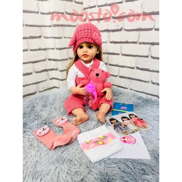 Realistic Silicone Baby Doll – Soft and Lifelike Sensor Body