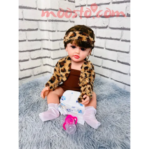 Realistic Silicone Baby Doll – Soft and Lifelike with Music