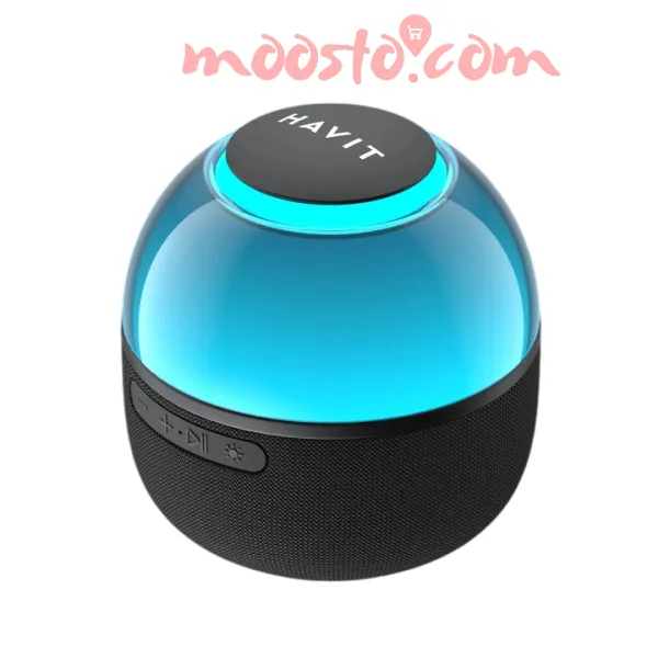 Havit SK900BT Multi-Color RGB Wireless Speaker – 360° Surround Sound & Dynamic Light Show