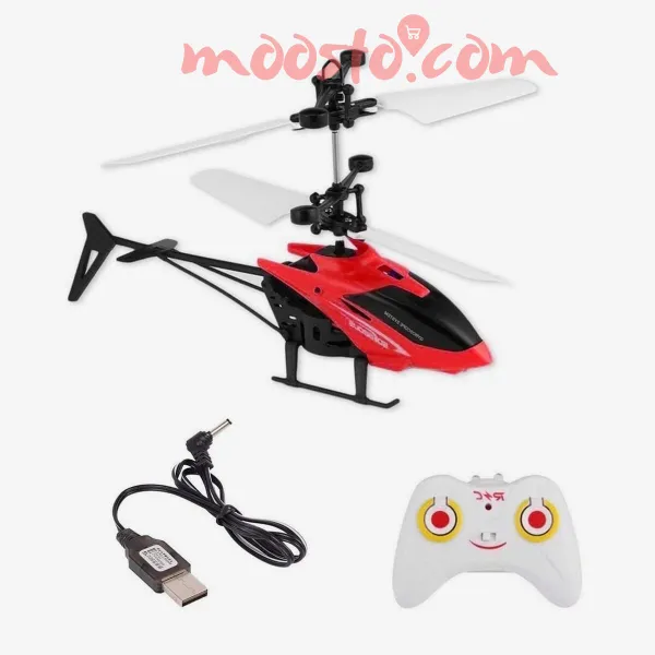 RC Flying Helicopter Toy with Hand Sensor and Remote