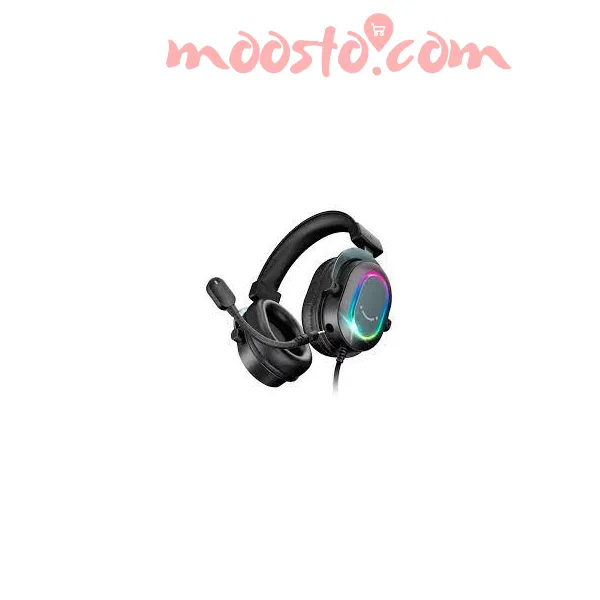FIFINE AmpliGame H6 Wired Gaming Headset - 7.1 Surround Sound, EQ Modes & RGB Lighting